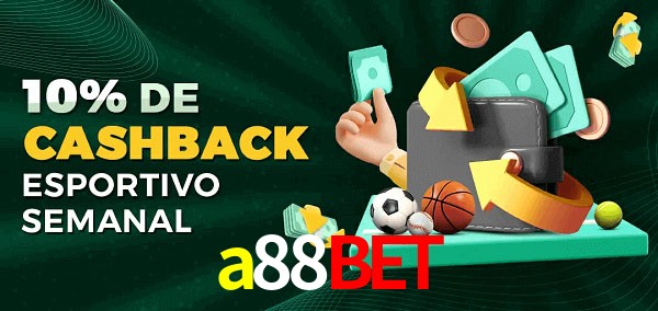 10% de bônus de cashback na a88bet