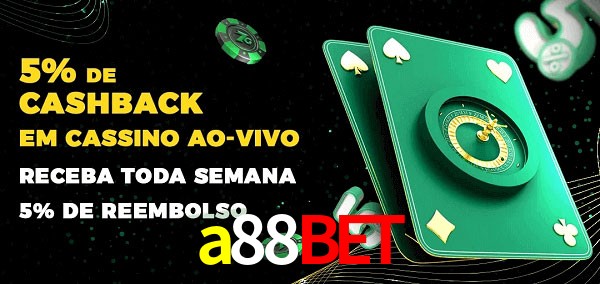 Promoções do cassino ao Vivo a88bet