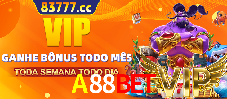 Banner promocional do A88BET oferecendo 100% de recompensas adicionais contínuas para quem fizer o login diário (Daily sign-in), com um mascote de coelho.